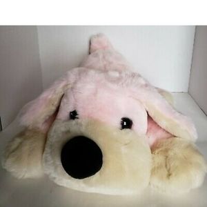 FAO Pink Plush Puppy Dog 2011 Geoffrey Plushie
